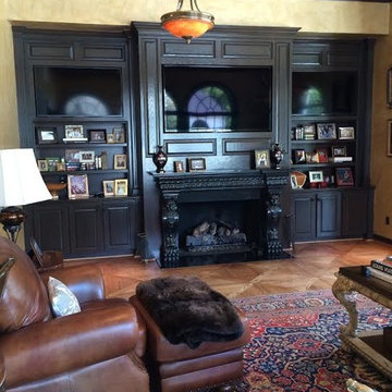 Cabinet Modification- Free Hang Large TV