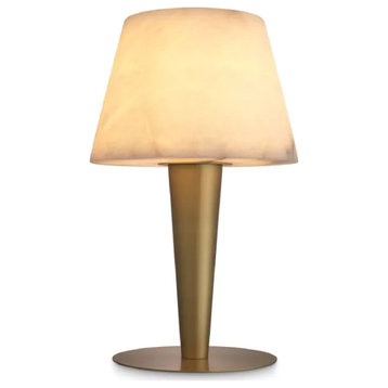 Modern Alabaster Table Lamp | Eichholtz Scarlette