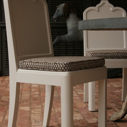 RL Goins Outdoor Gothic Chair - Outdoor Lounge Chairs