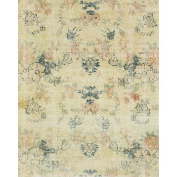 Vintage Turkish Hand-Knotted Rug 4' 10" x 8', 58 in. x 96 in.