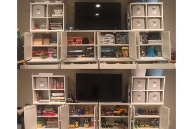 Declutter/Organize Toys for Real Estate Showings & Function