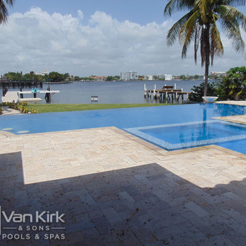 The Vanilla Ice Project Season 5 Pool That Van Kirk & Sons Pools & Spas Built in