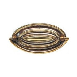 Oval Plate Handles - Cabinet And Drawer Handle Pulls