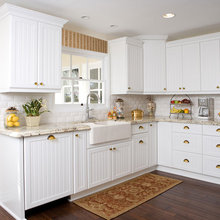 polished brass pulls