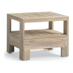St Kitts Teak Side Table - Patio Furniture And Outdoor Furniture