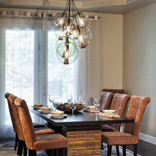 Caviar cluster in dining room