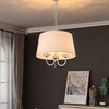 Pasargad Home Azure Collection Metal and Glass Chandelier Lights