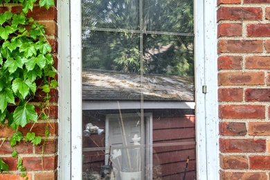 Exterior Kitchen Casement Window Restoration and Painting Project