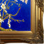 Branches of an Almond Tree in Blossom, Sapphire Blue