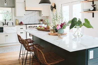 Inspiration for a transitional kitchen remodel in Portland