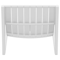 Slim Pool Chaise Sun Lounger, Set of 2, White