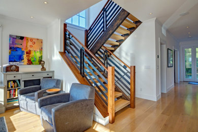 Example of a staircase design in San Francisco