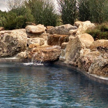 Rustic Poolscape