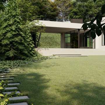 Частный современный сад/Private contemporary garden