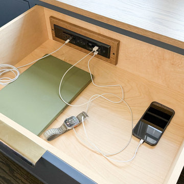 Kid's Bedroom Charging Drawer