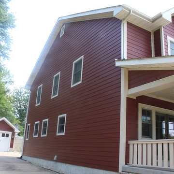 Countrylane Red James Hardie Siding | Kirkwood, MO 63122