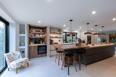 Design ideas for a contemporary kitchen in Other.