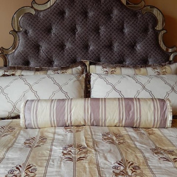 Custom Bedding and Bedroom Curtains