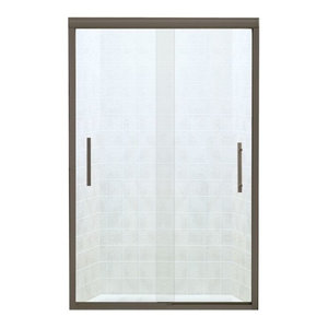 Finesse 42 6 47 6 X70 Frameless Sliding Shower Door