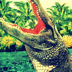 Alligator Art Print - Products