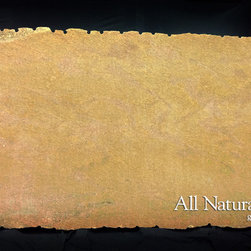 All Natural Stone - New Gold Granite Slab - Kitchen Countertops