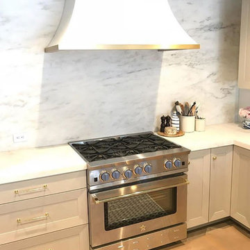 Vermont Danby Kitchen and backsplash