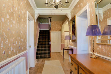 Example of a country entryway design in Other