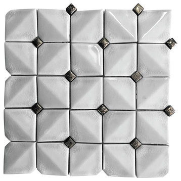 White Pilllow Tile