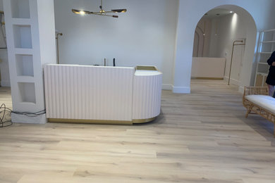 Inspiration for a contemporary home design remodel in Baltimore