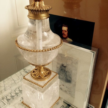 JamesYarosh.com : Foyer renovation - Stone, Panel Molding, Stairs & Furnishings