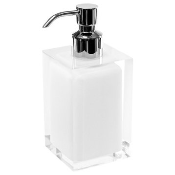 Free Standing Soap Dispenser, White
