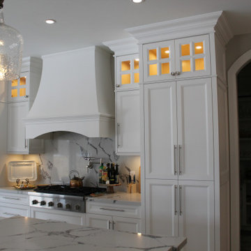 Kitchen in white