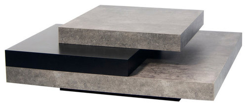 Price Match On Slate Faux Concrete Coffee Table By Ines Martino Slate Coffee Table Faux Concrete Pure Black More Info
