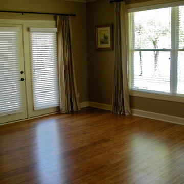 Strand Carbonized Wide Plank Bamboo Flooring