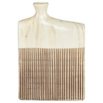 Elk Home - Elk Home H0017-9159 Rollins - 14.17 Inch Small Vase - The Rollins Square Vase has a wide, angular shapeRollins 14.17 Inch S Brown/Marble *UL Approved: YES Energy Star Qualified: n/a ADA Certified: n/a  *Number of Lights:   *Bulb Included:No *Bulb Type:No *Finish Type:Brown