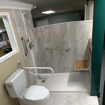 Tub to Shower conversion
