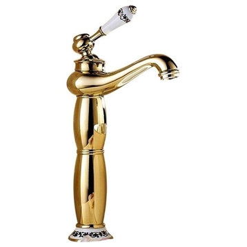 Tivoli Vessel Sink Faucet Gold
