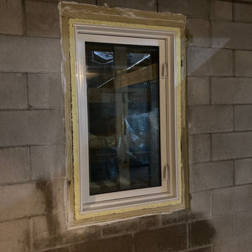 Egress Window & Well Installs