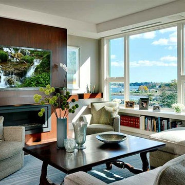 Built-In Living room Automation