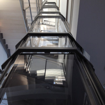 Octagonal Glass Elevators by Nationwide Lifts