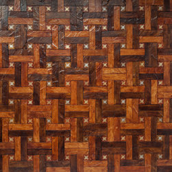 Tempered Pattern Mix Leather Tile - Wall And Floor Tile