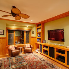 down stairs TV