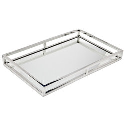 Contemporary Serving Trays by GODINGER SILVER