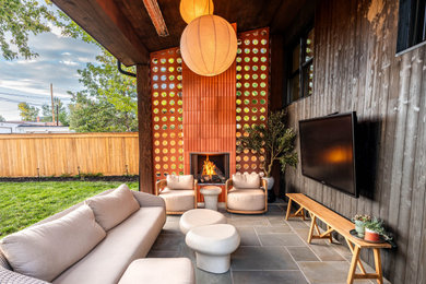 Example of a patio design in Denver