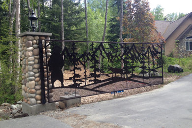 Design ideas for a rustic landscaping in Other.