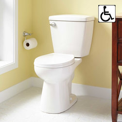 LONGBROOK TWO-PIECE ROUND TOILET - ADA COMPLIANT - Toilets