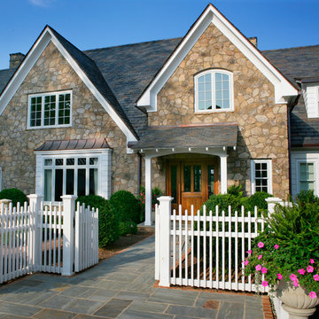 Knoxville Stone Cottage Custom Home