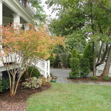Corner lot landscaping
