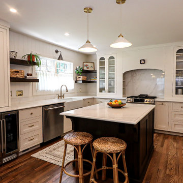 Cincinnati Kitchen, Powder Room, and Mud Room Design