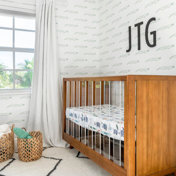 Alligator Themed Baby Boy Nursery